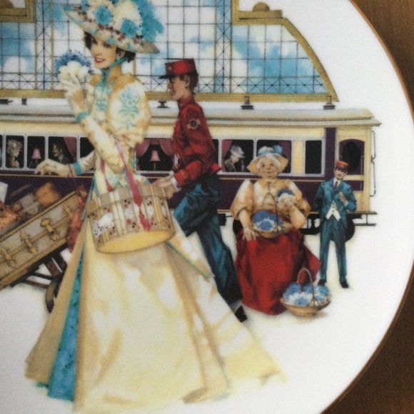 AVON president's club award collector plates "ADVENTURE" 2002-2003 8.5" - Picture 6 of 7